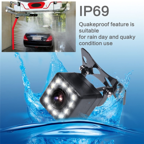 

4.3in Multifunction Auto In-dash Monitor Backup Camera Video Player Met Car DVR