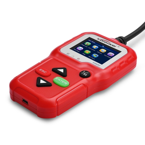 

KONNWEI OBD KW680 Universal Automotive Engine Diagnostic Code Reader Scanner Car Diagnosis Tool Full OBDII EOBD Functions