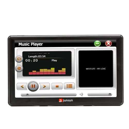 

Multifunction BT Car Multi-media Player Navigation with Free Maps