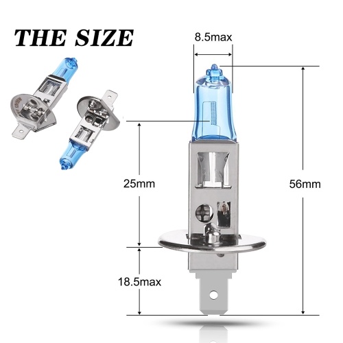 

H1 12V 55W White Halogen Lamp Car Auto Headlight