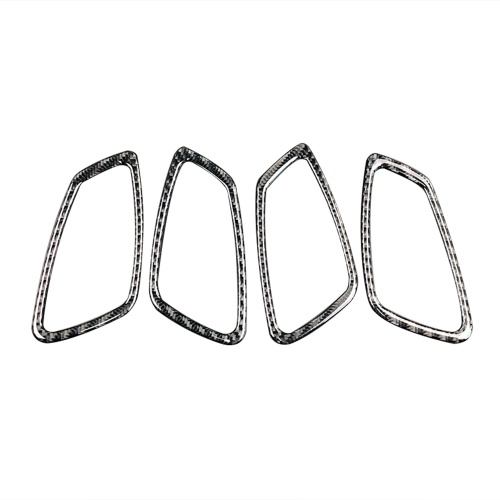 

Carbon Fiber For BMW E90 E92 3 Series Carbon Fiber Car Interior Door Handle Frame Trim 2005-2012 Car Styling Accessories 320i 325i