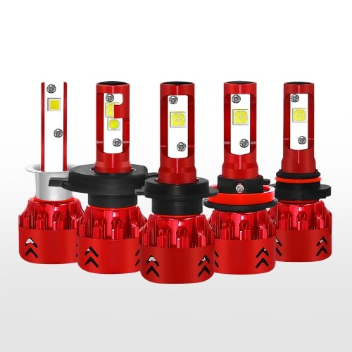 

Mini Car LED Headlight Bulbs Conversion Kit H1 60W 6000K 9600LM White Plug & Play Car Lamp Assembly