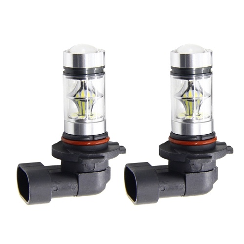 2x 6000K Super White H10 9145 100W LED Fog Driving Light DRL Bulbs