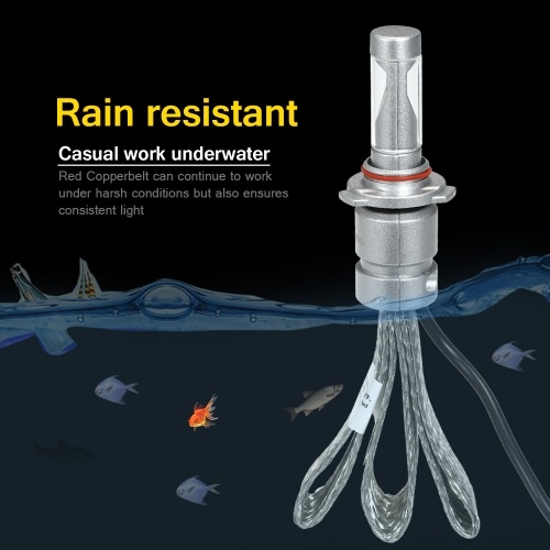 

LED Car Headlights H1 Plug Type 3600LM 6000K Color Temp IP68 Waterproof,1 Pair
