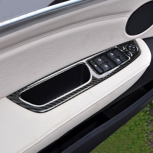

Отделка автоподвески для BMW X5 E7O X6 E71 Наклейка с внутренним отделением из углеродного волокна с твердым цветом