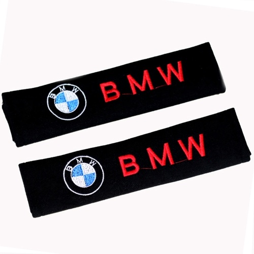 

2pcs Black Universal Cotton Car Seat Belt Protect Pad Shoulder Protection Covers Auto Accessories
