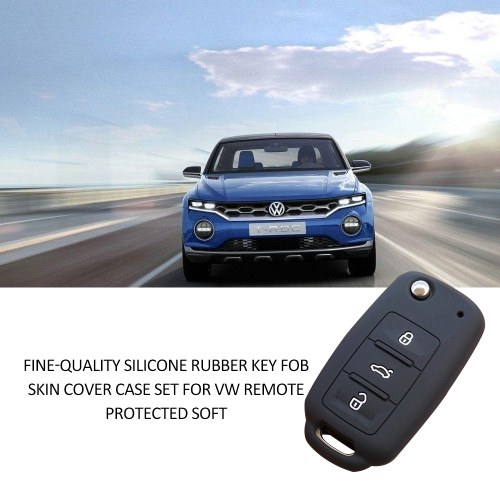 

Fine-quality Silicone Rubber Key Fob Skin Cover Case Set
