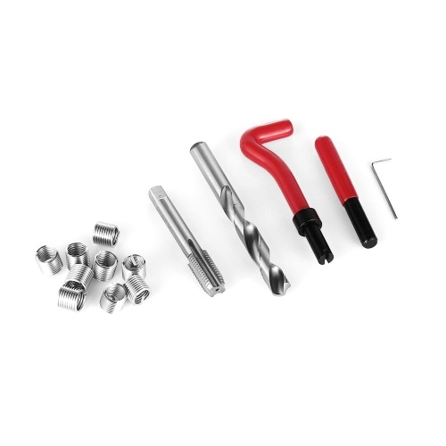 

30Pcs Metric Thread Repair Insert Kit M5 M6 M8 M10 M12 M14 Helicoil Car Pro Coil Tool M5 * 0.8