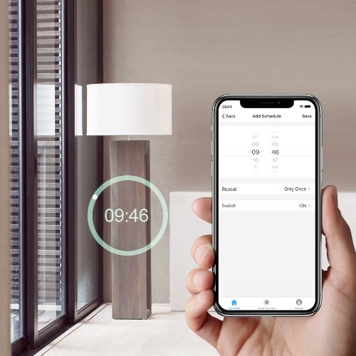 

Koogeek Wi-Fi Enabled Smart Plug Compatible with Alexa and Google Assistant