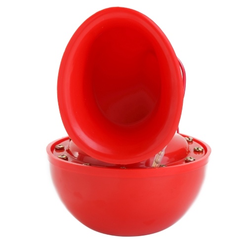 

Loud 200DB 12V Red Electric Bull Horn Air Horn