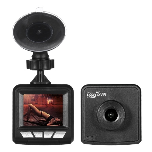 FHD 1080P Dash Cam Coche DVR Cámara Grabadora 2 "Pantalla 170 ° Gran angular G-Sensor Detección de movimiento