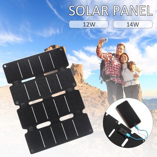 Pannello solare esterno pieghevole portatile di emergenza di emergenza del generatore solare ultrasottile del pannello solare 5V