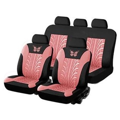 

Arc Indentation Butterfly Universal Auto Seat Cover Cloth Anti-Dust Wear-Resistant Washable Anti-Fading Seat Cover Cloth