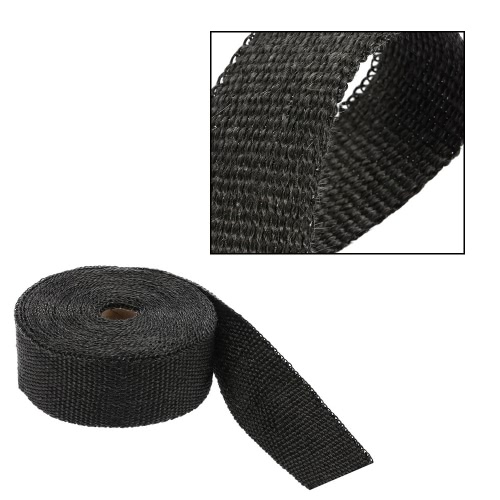 

10m Heat Wrap Exhaust Manifold Downpipe 10 30cm Cable Ties for Car Motorcycle