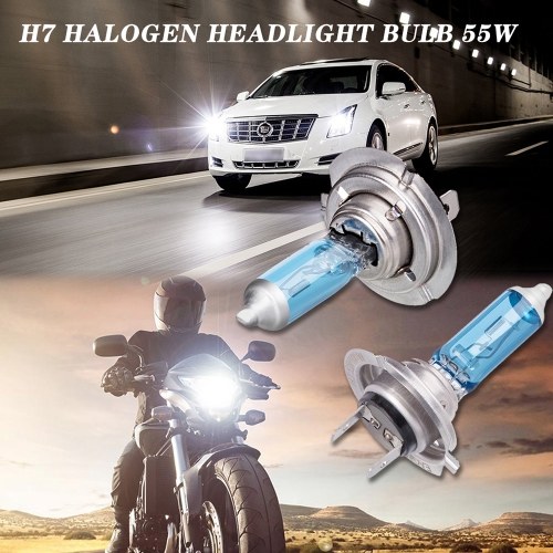 

H7 12V 55W White Halogen Lamp Car Auto Headlight
