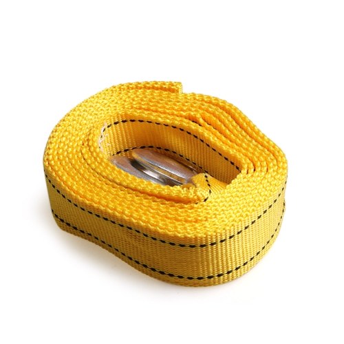 

5cm * 4m 2 '' x 13 '11023lbs Синтетический тросик троса с крючком, желтый