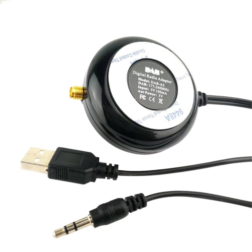 DAB Digital Receiver Audio Broadcasting for Car Radio Use