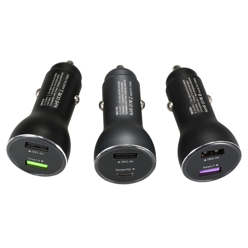 

Автомобильное зарядное устройство Super Charge Dual USB Port Быстрая зарядка для HAIWEI для Samsung Universal 5V Зарядные устройства