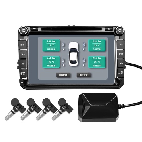 

USB Car TPMS Монитор давления в шинах Сигнализация / Android Навигация Мониторинг давления в шинах / Беспроводная передача TPMS