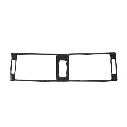 Kohlefaser Air Vent Outlet Abdeckung Innen Zentralen Outlet Air Vent Rahmen Trim Für BMW X5 X6 E70 E71 2008-2013