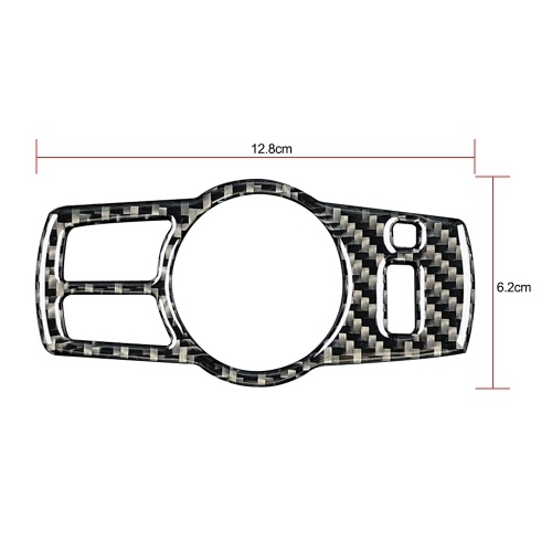 

Carbon Fiber Headlight Switch Trim Sticker For BMW F10 F07 F01 F25 F26
