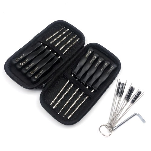 10PCS Carburetor Adjustment Tool Kit with Cleaning Tool for 2 Cycle Carburator Engine Carburetor Tune up Adjusting Tool