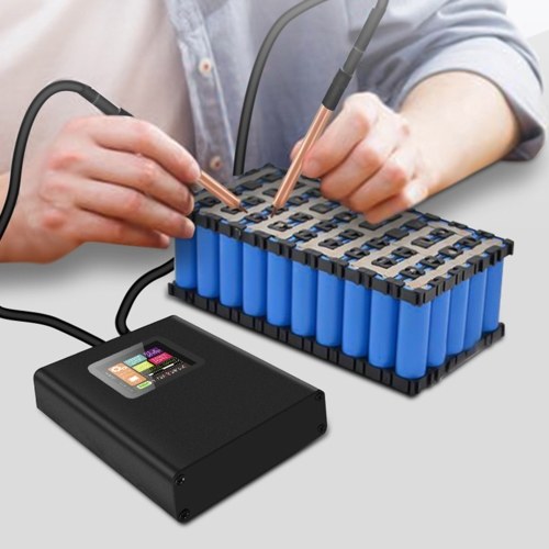 Digital Spot Welding Machine Lithium Battery Welding Device Built-in Welding Ammeter DIY Complete Kit