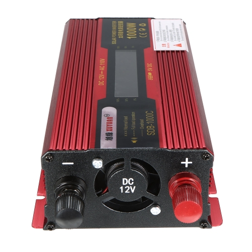 

1000W WATT Peak Car LED Инвертор постоянного тока DC 12V для AC 110V Dual Converter Charger