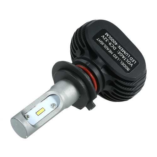 

Car Headlights Kit for H1 S1 50000mW 2400000mcd 6000K White led headlights Bulbs Pair HID