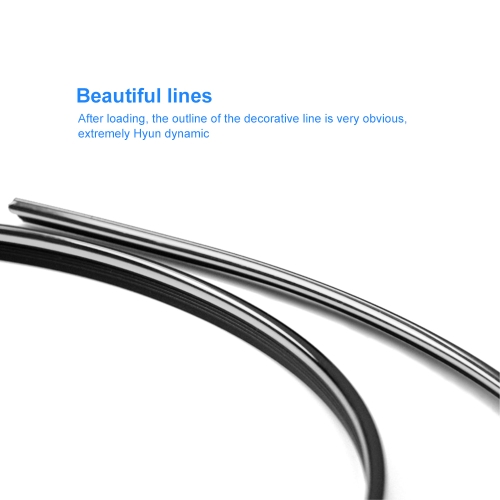 

5M flexible trim moulding strip decorative line car interior exterior multicolor