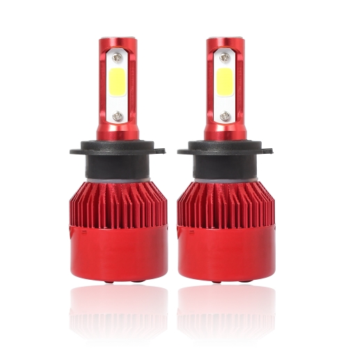 Super Helle LED Scheinwerfer Auto Kopf Licht Umwandlung Lampe Kit 40 Watt 6500 Karat Auto COB Chip Glühbirne Rot H1 / H4 / H7 / H11