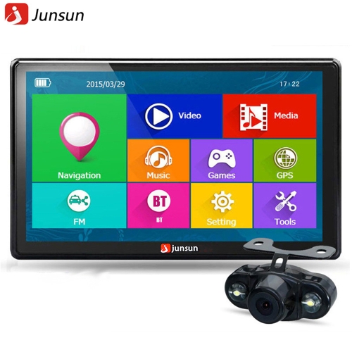 

JS-D100S Multifunction BT Car Multi-media Player Navigation with Rear View Cam and Free Maps of Middle East and Australia and South America