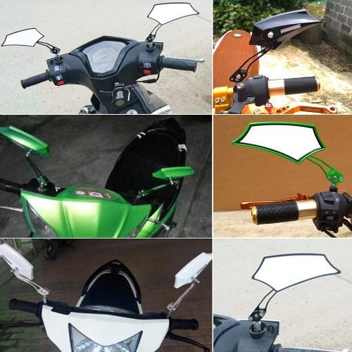 

Motorcycle Rearview Mirror Aluminum 7/8" Bar End Side Rearview Mirrors