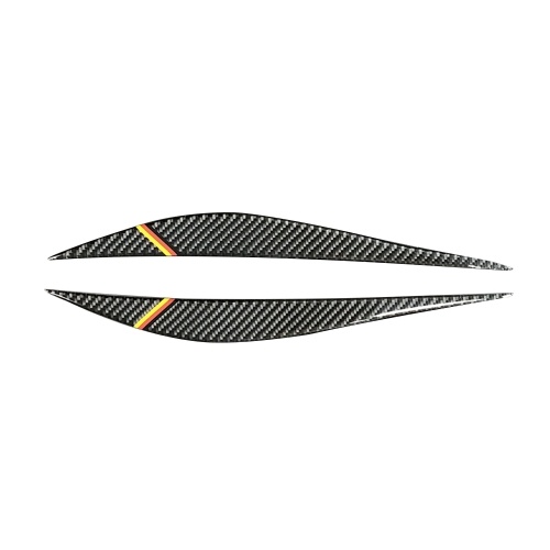 Carbon Fiber Headlights Eyebrows Eyelids for BMW F30 320i 325i 316i Front Headlamp Eyebrows 3 series Accessories