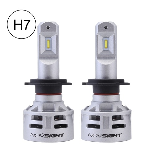 

NOVSIGHT H4 H11 H7 9005 Автомобильные светодиодные лампы H16JP 60W 10000LM Водящие туманные светодиодные лампы Лампы Лампы 6500K Белый D45