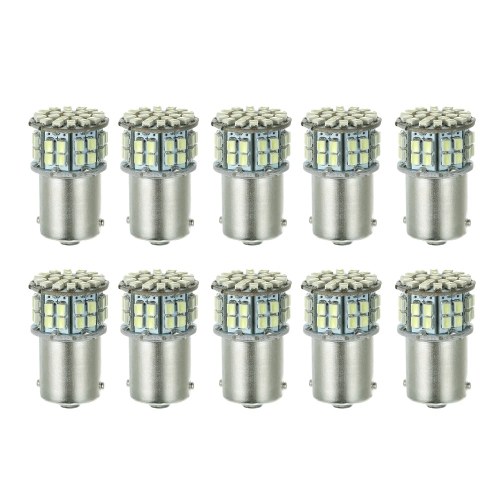 1156 50SMD 1206 White LED Turn Signal/Back Up Light Bulb Lamp,4 Packs