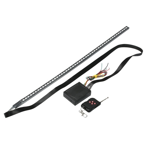 Éclairage intérieur de voiture de lumière de la bande LED de cavalier de la couleur 48 SMD de balayage de la couleur 48