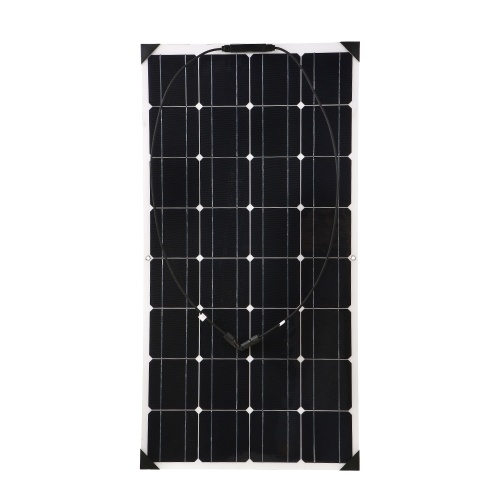 

Flexible Solar Panels 18V 100W High Qulity Car Solar Panel China With Junction Box Waterproof IP65 For RV