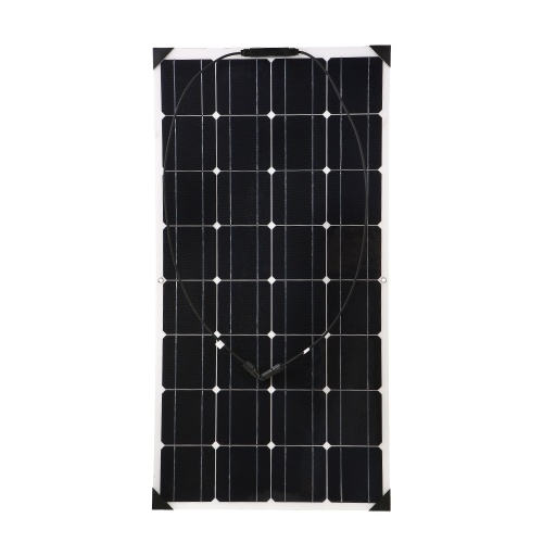 Los paneles solares flexibles 18V 100W el alto panel solar del coche de Qulity China con la caja de conexiones impermeabilizan IP65 para el rv