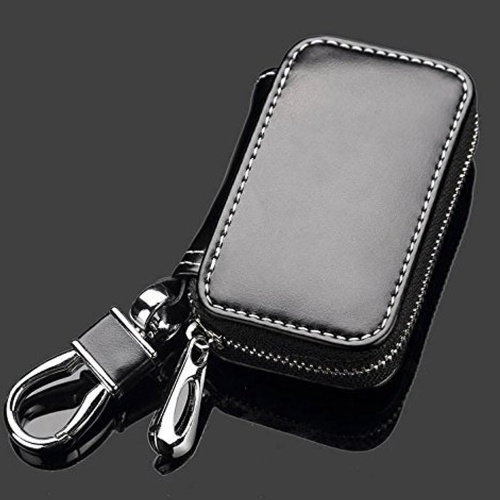 

Real Leather Car Key Case Keys Cover Holder Bag