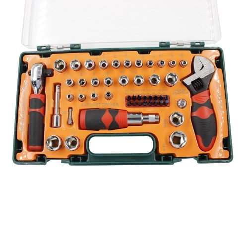 49Pcs Ratchet Wrench Set