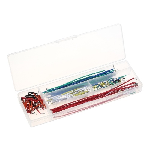 

Arduino Component Starter Kit with Resistors(10 kinds), LEDs(6 color), Potentiometer, Solderless Jumper Wire, Preformed Breadboard Jumper Wire Kit for Arduino UNO R3