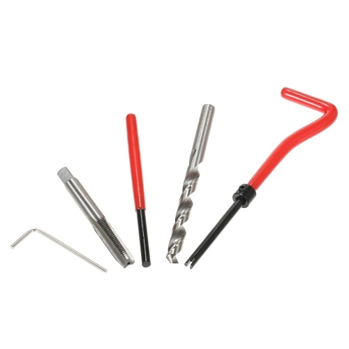 30Pcs Metric Thread Repair Insert Kit M5 M6 M8 M10 M12 M14 Helicoil Car Pro Coil Tool(M7 * 1) 