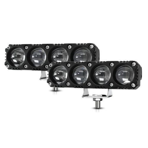

2pcs Motorcycle Spotlights Motorcycle LED Driving Lights with 5 Lighting Modes(4 Lenses)