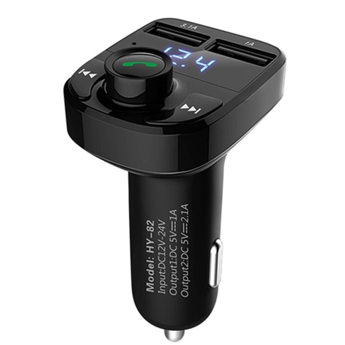 

Интеллектуальный USB-автомобильный зарядник Handsfree Wireless BT MP3-плеер Встроенный жидкокристаллический FM-передатчик