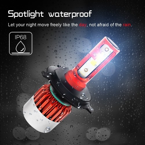 

NightTech 9005 Car LED Headlight Bulbs 44W 4800LM IP68 Car Headlight Fog Light Bulb Super Bright Car Exterior White Light