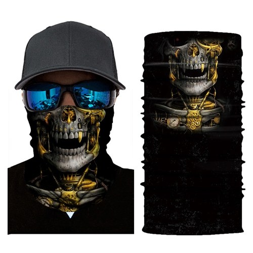 Cool Robot Skeleton Halloween Mask Scarf Joker Headband Balaclavas