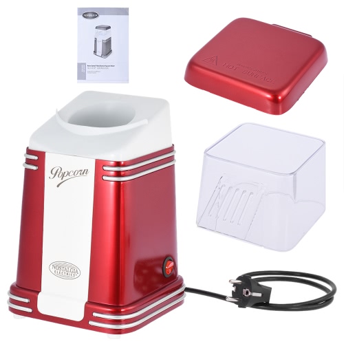 Nostalgie RHP310 Retro Series électrodomestiques Mini Hot Air Popcorn Maker Machine Corn Popper