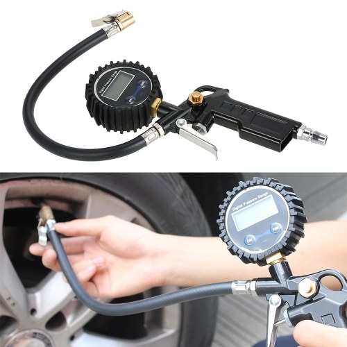 Digital Tire Pressure Gauge 10-220PSI  for Car Truck Motorcycle Bicycle