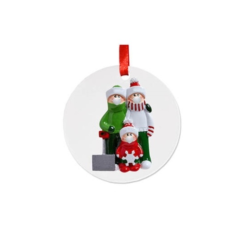 

Christmas Ornament kit Family Customized Christmas Tree Hanging Decorating Kit festival Gift for Family